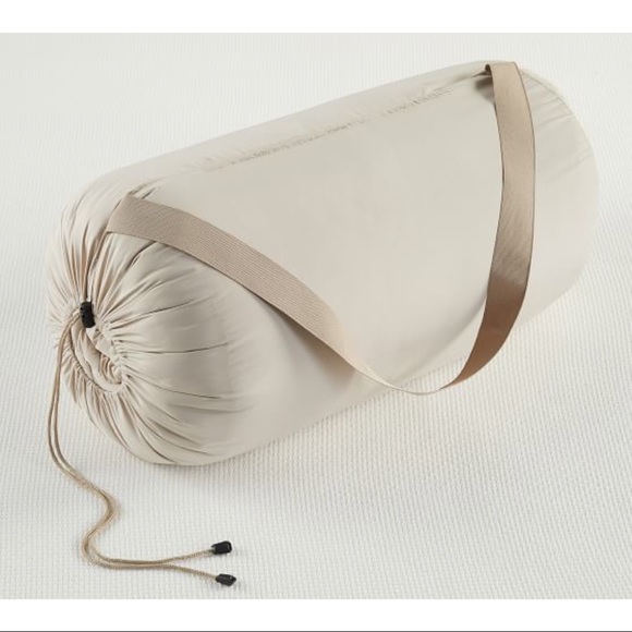 New Pottery Barn Sport Luxe Comforter, Bone Cream Ivory King Bed Blanket Throw - Picture 3 of 4